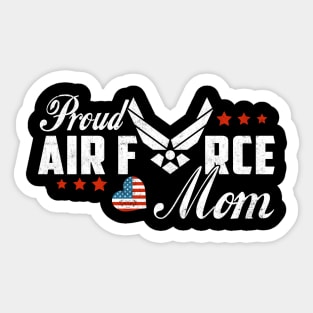 Proud Mom Air Force - USAF Women's Sticker